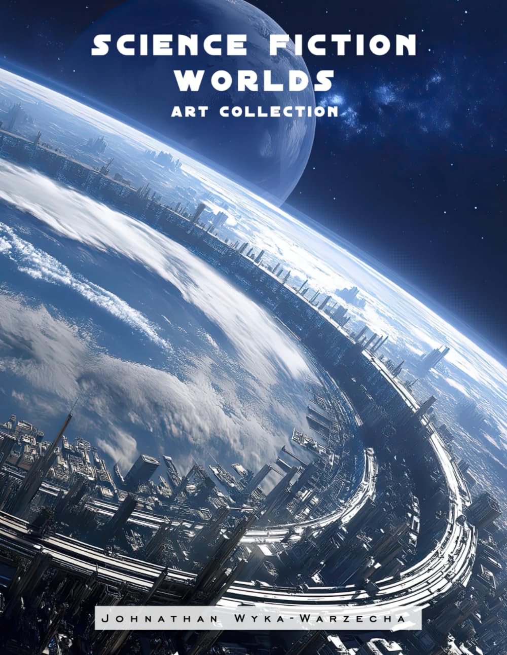 Science Fiction Worlds Art Collection: Coffee Table Book | Full 2-Page Beautiful Color Pictures (Fashion and Artistic Style Coffee Table Book Series)