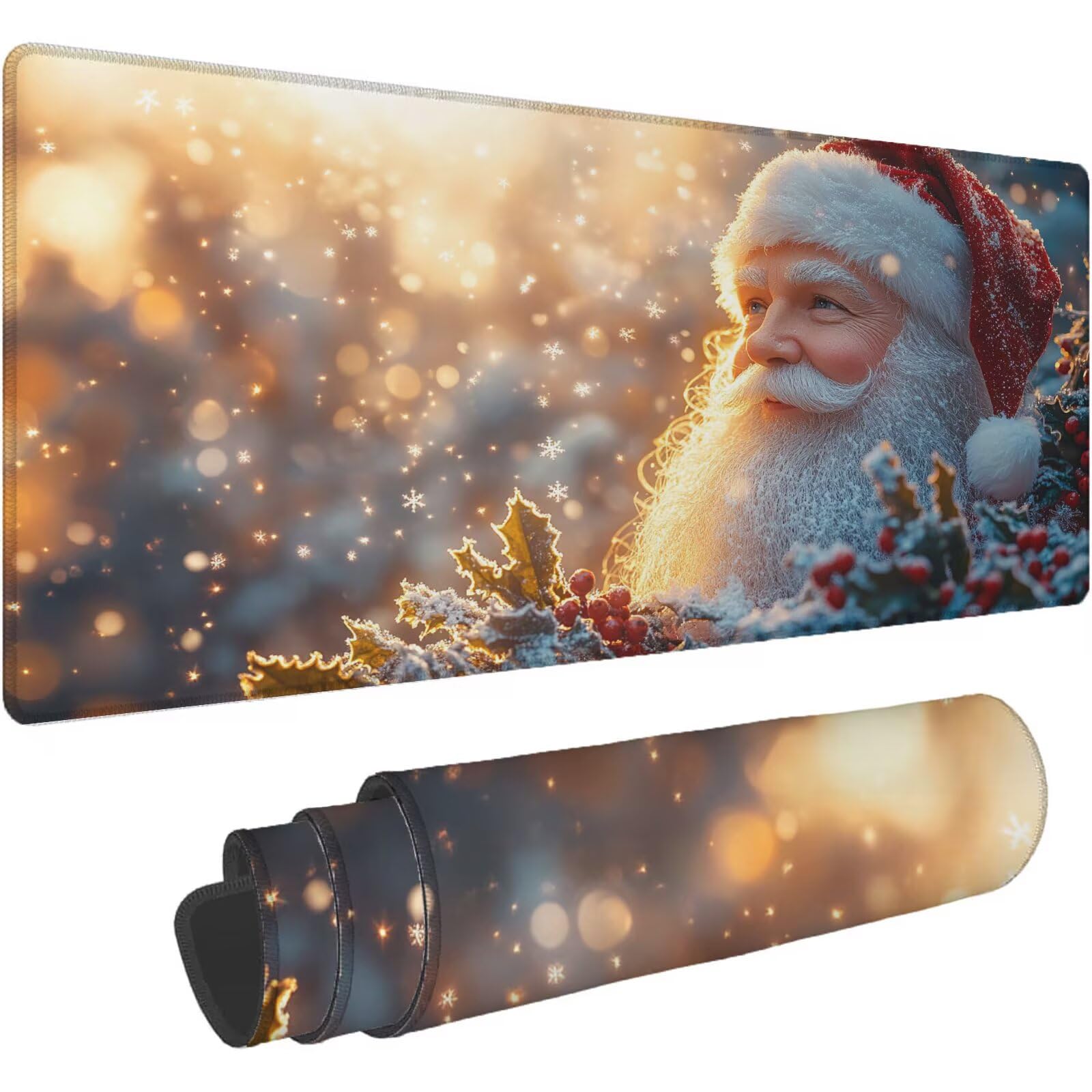 Podkładka pod mysz w kolorze pomarańczowym XXL 1600 x 800 mm mata biurkowa bordowa podkładka pod mysz jednoczęściowa antypoślizgowa gumowa podstawa krawędzie akcesoria biurowe praca szyta mysz do