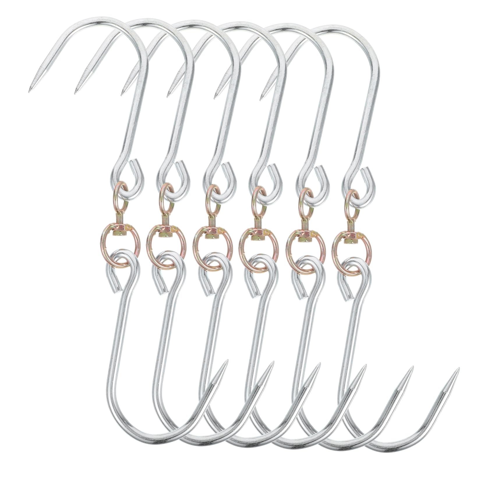 Crochets de boucher Alipis pour suspendre la viande sans risque de chute ni rouille