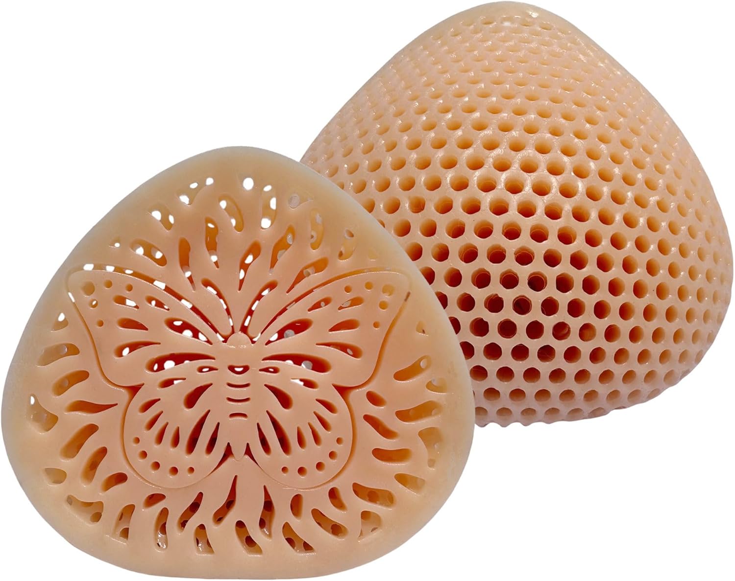 BIMEI Butterfly Silicone Bra Inserts and Breast Enhancers Quick-drying clear silicone swim form Add 3 Cups