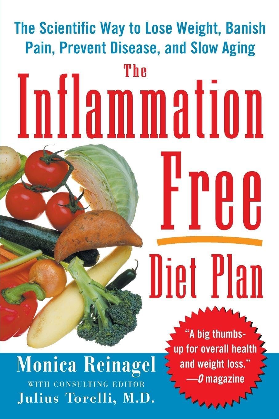 The InflammationFree Diet Plan by Monica Reinagel PAPERBACK 9780071486019