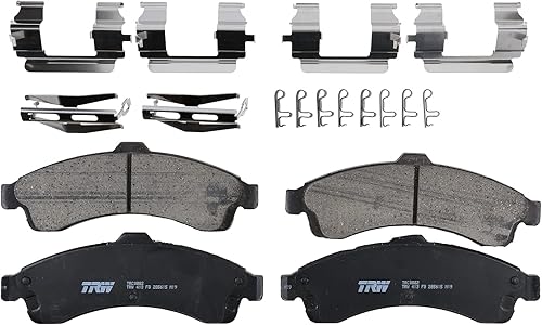 TRW Pro TRC0882 Juego de pastillas de freno de disco para Chevrolet Trailblazer 2002-2005, frontal y otras aplicaciones