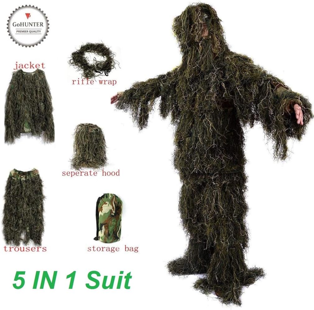 tute ghillie da caccia con l'arco