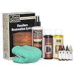 Trade Secret Complete Wood Furniture & Floor Restoration Kit - Scratch Repair and Polish System for Light and Dark Surfaces with Microfiber Cloth