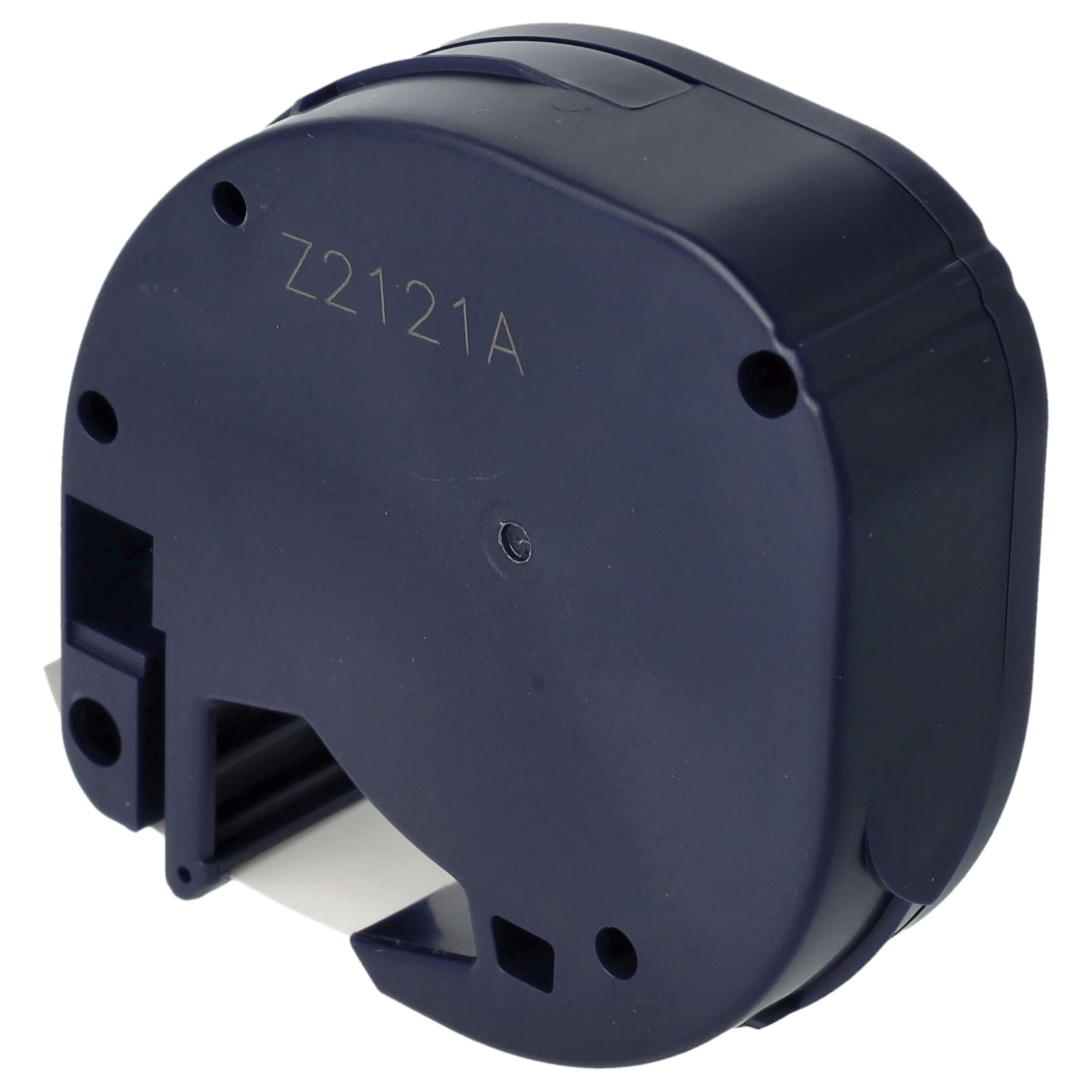 vhbw 50x Cassetta nastro in carta sostituisce Dymo S0721520, 91200 per etichettatrice 4m x 12 mm nero su bianco
