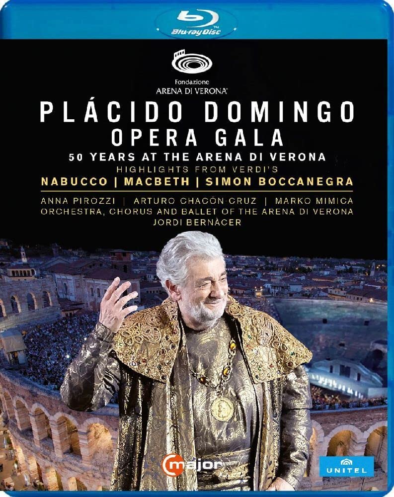 Plácido Domingo Opera Gala - 50 Years at the Arena di Verona [Blu-ray] [Region Free] [NTSC]
