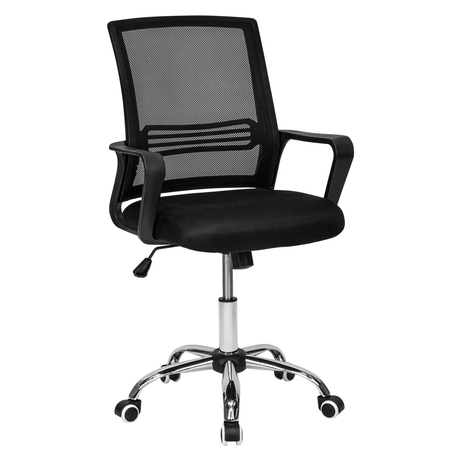Cashoffice - Silla de Escritorio Ergonómica, Silla de Oficina Giratoria con Respaldo y Asiento Transpirable