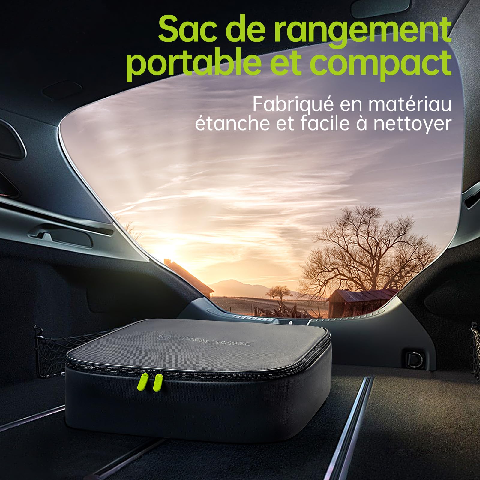 Câble De Recharge Type 2 SYNCWIRE 7.2kW 5m - Compatible Tesla, VW, Audi, BMW Et Plus - Pour Bornes De Recharge Publiques