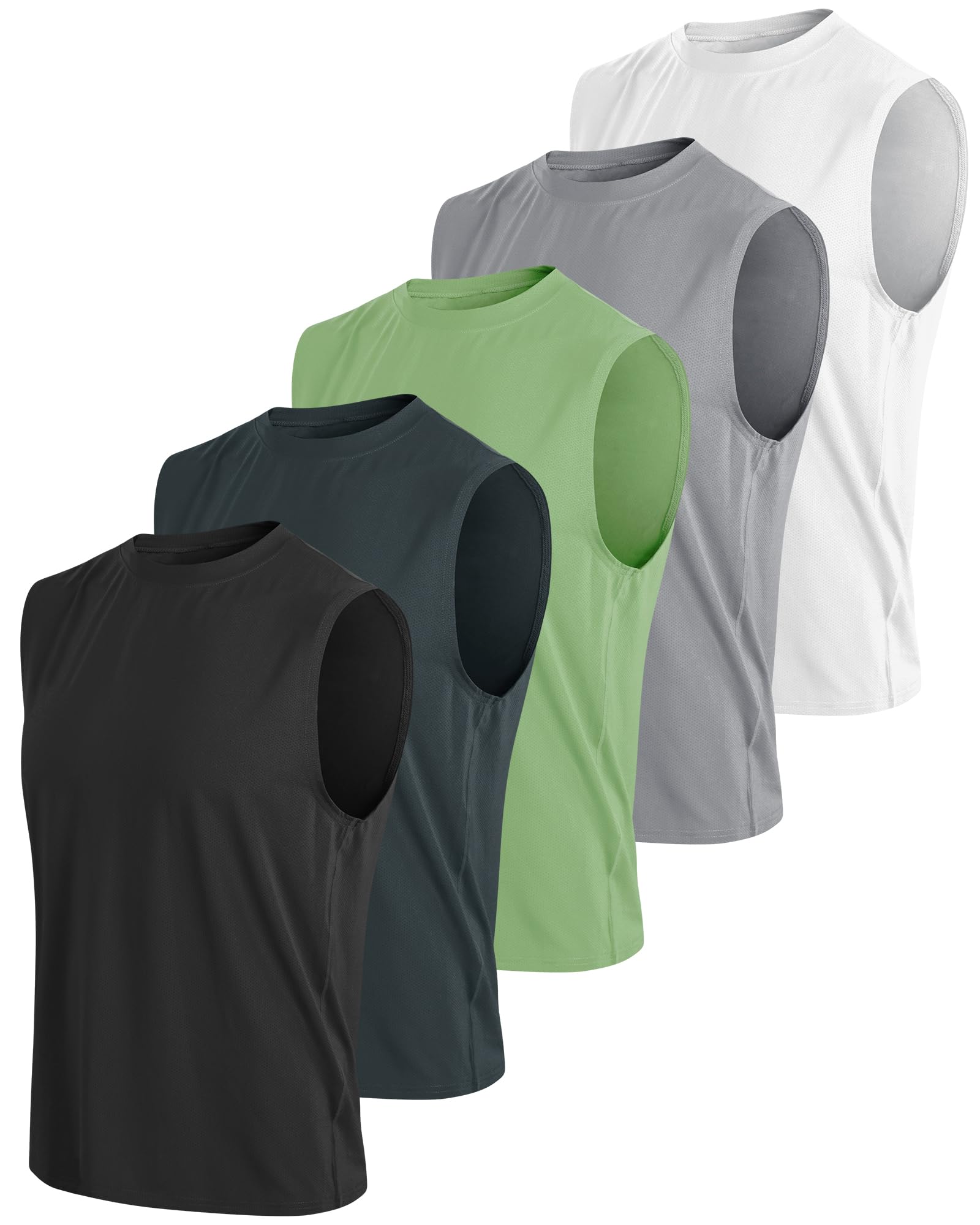 MEETYOO Débardeur Sport Homme Respirant Séchage Rapide Gym Running Rando