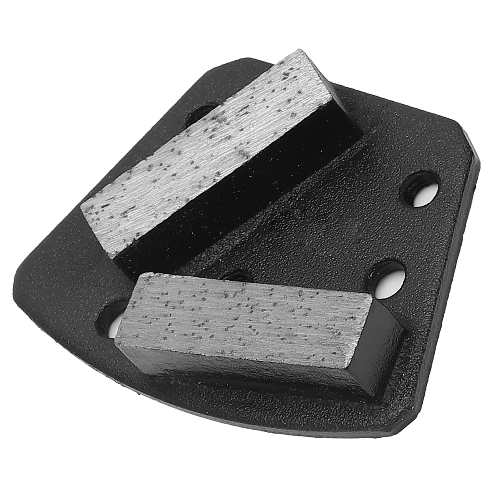 Diamentowe tarcze szlifierskie, Diamentowe nakładki do szlifowania Trapezowe, 6-otworowe, proste zęby, czarne, ziarno 16, 3 sztuki