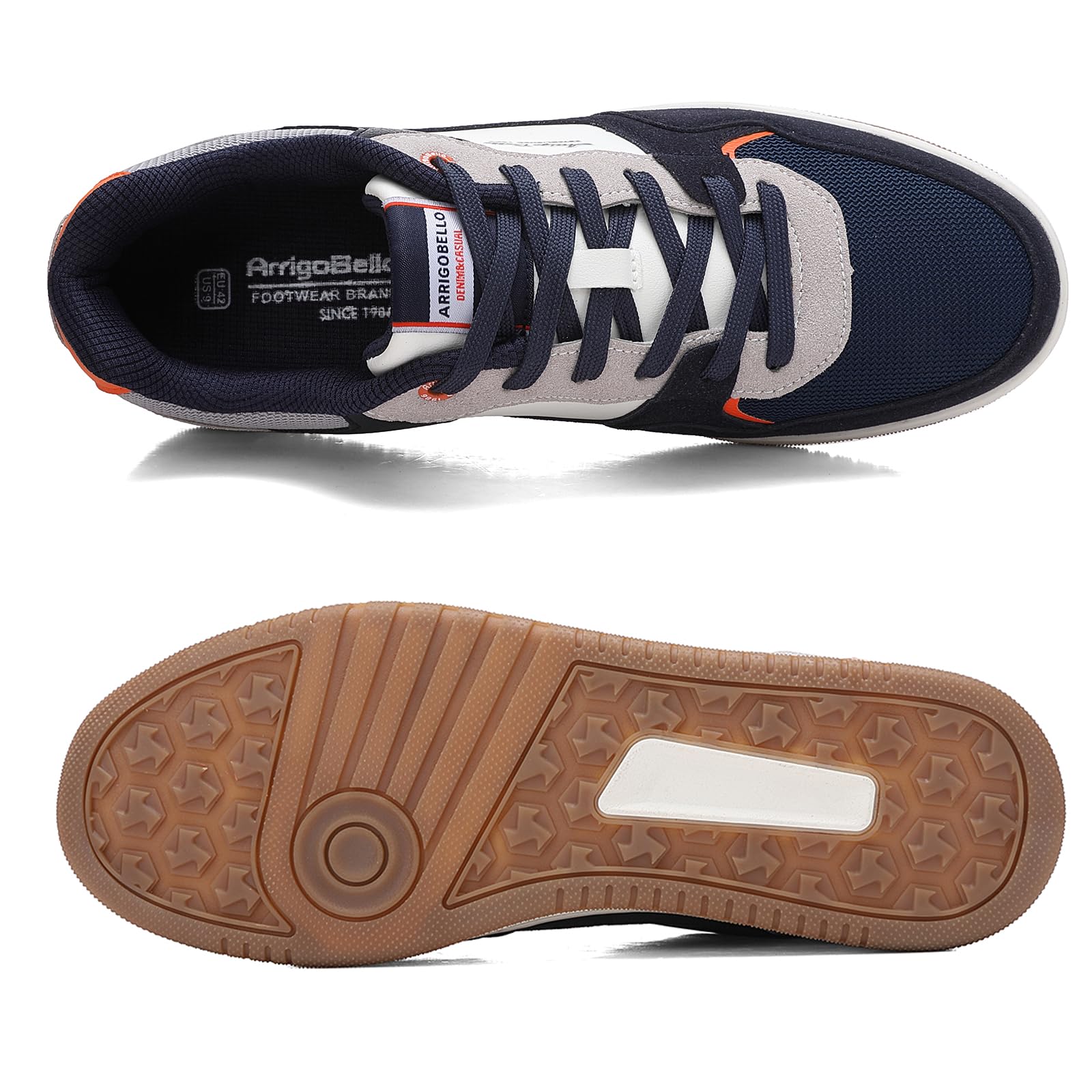 AX BOXING Sneaker Herren Schuhe Mode Herrenschuhe Freizeitschuhe Walkingschuhe Atmungsaktiv Trainers Leichte Turnschuhe Größe 41-46 EU