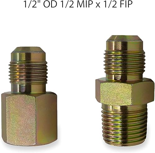 Miniatura 7 de Appliance Pros Línea de gas flexible de acero inoxidable para secadora, kit de conectores de manguera de gas, viene con 12 pulgadas de diámetro