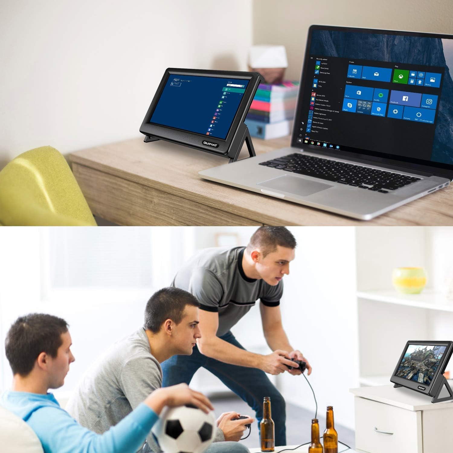 Chеареѕt 🛒 Quima Raspberry Pi Touch Screen 7 Inch Display Monitor 1024X600 LCD TFT HDMI with Protective Case for Raspberry Pi 4 3 2 1 Model B B+ A Bеѕt Quаlіtу 🔥 Quima Raspberry Pi Touch Screen 7 Inch Display Monitor 1024X600 LCD TFT HDMI with Protective Case for Raspberry Pi 4 3 2 1 Model B B+ A