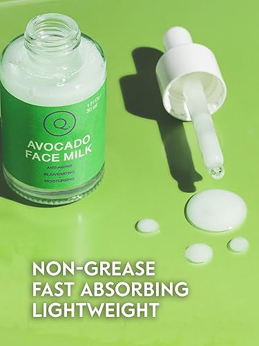 Miniatura 7 de Suero facial rejuvenecedor  Suero facial antienvejecimiento con extracto de aguacate, ácido hialurónico, escualano y complejo de péptidos, 1 fl oz