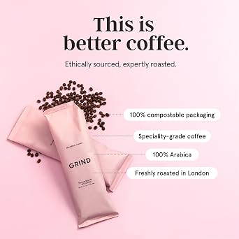 Grind Coffee Station Bundle – 3x 227g of House/Dark/Light Whole Bean Pack with 3-in-1 Milk Frother – 100% Arabica – Specialty Grade – Save 12%