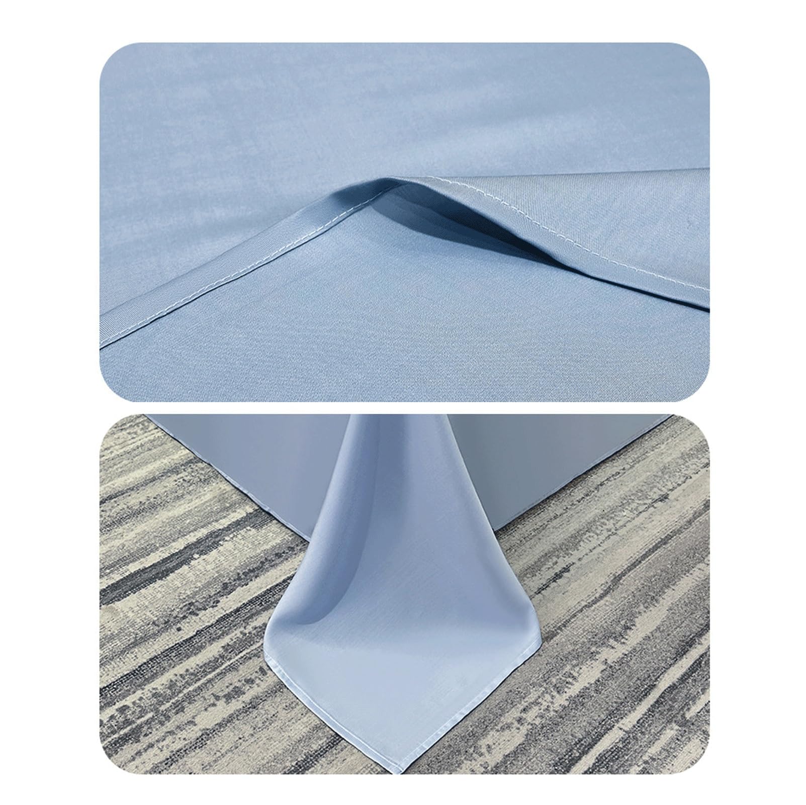Bettlaken ohne Gummizug Tencel 180x230cm bis 245x265cm Sommer Kühlendes Betttuch ohne Gummi Ultraweiches Atmungsaktives Laken in Hotelqualität(Khaki,245x250cm)