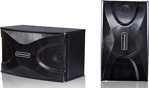Miniatura 4 de Martin Ranger Amplificador estéreo integrado de 500 W y altavoces de karaoke de 8 pulgadas con función Bluetooth y karaoke