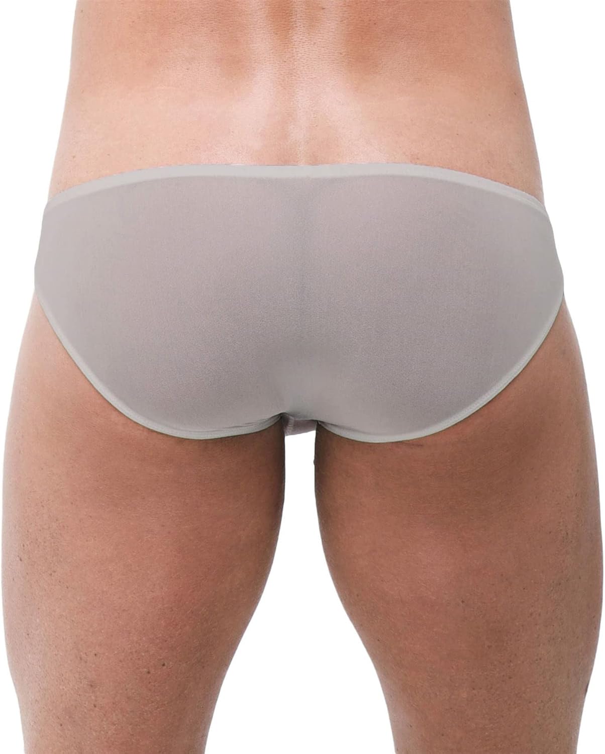 Gregg Homme Men's Torridz Hyperstretch Low Rise Brief, 87403, Silver, L