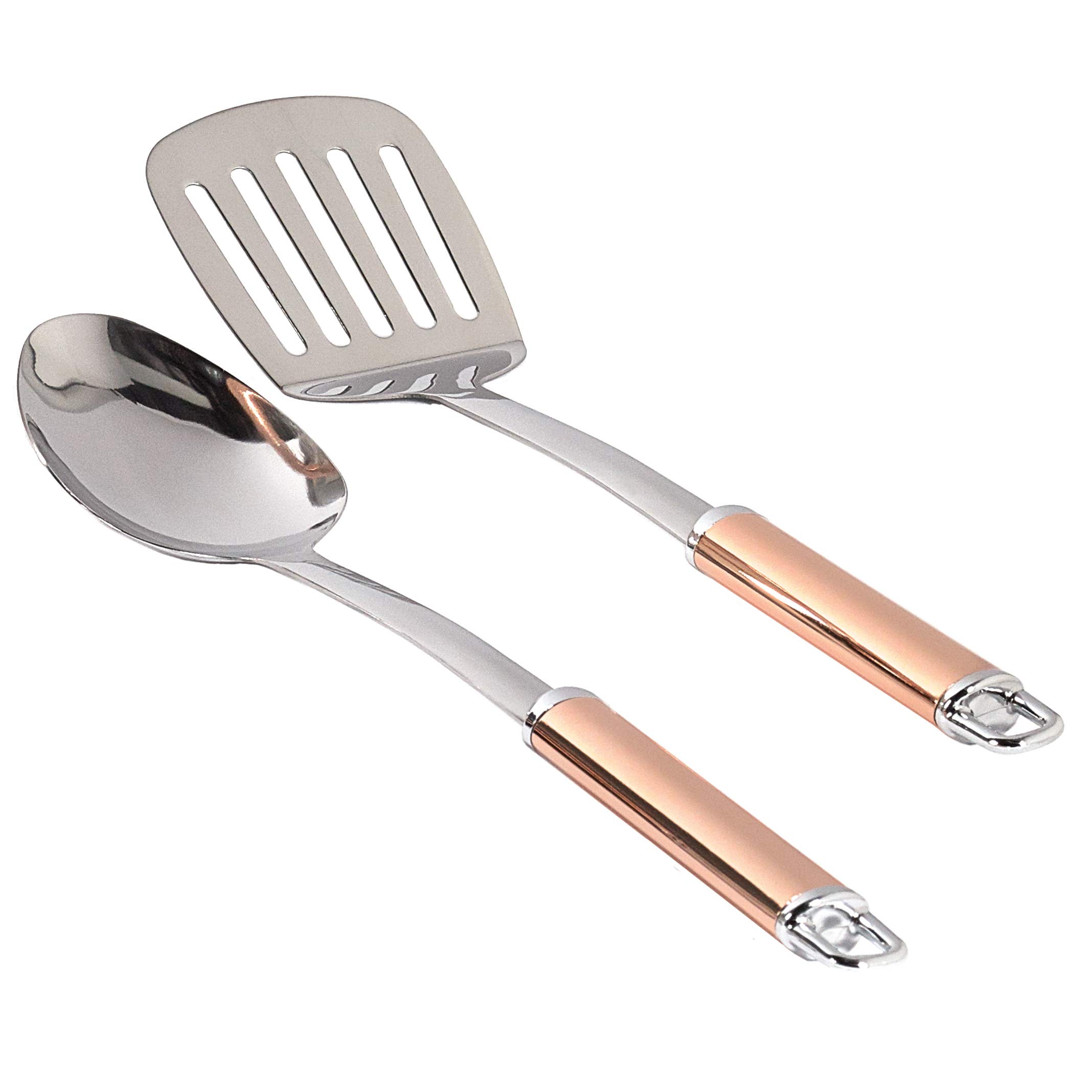 Denmark Tools for Cooks Kolekcja naczyń kuchennych Celebrations – nadaje się do mycia w zmywarce bezpieczny w piekarniku indukcyjna gotowa trwała wytrzymała stal nierdzewna, 10-częściowy zestaw naczyń kuchennych ze stali nierdzewnej z narzędziami