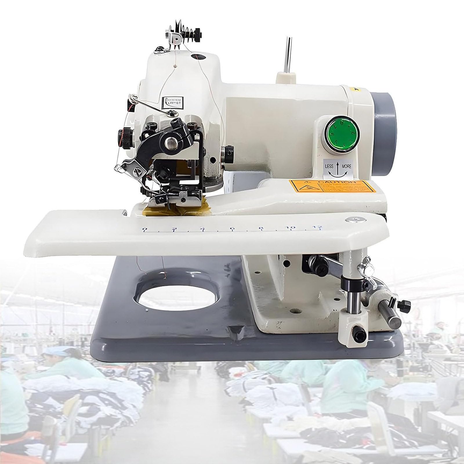 Máquina de Coser de Puntada Invisible,máquina de Coser de modista,dobladilladora de Puntada Invisible Profesional con Pedal,para puños,dobladillos Sueltos,dobladillos de Vestidos