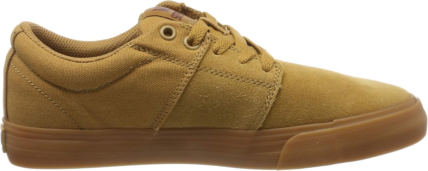 Supra Men's Stacks Vulc Ii Skate Shoe 7 Brown Tan Brown Lt Gum M 260