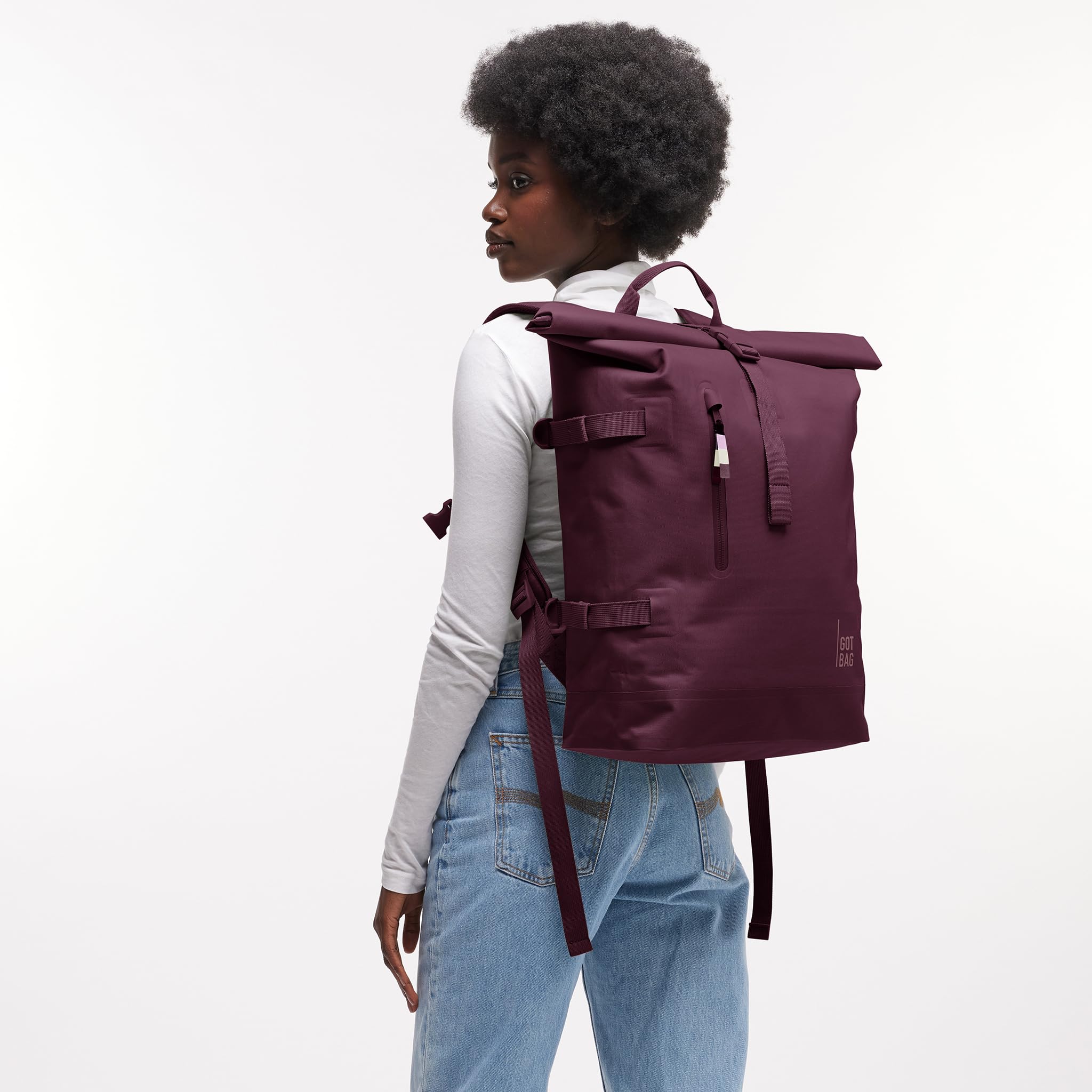 GOT BAG Rolltop 2.0 | Plecak Podrozny Expandable | Przegroda na Laptopa 15 | Wodoszczelny Plecak Miejski 31L