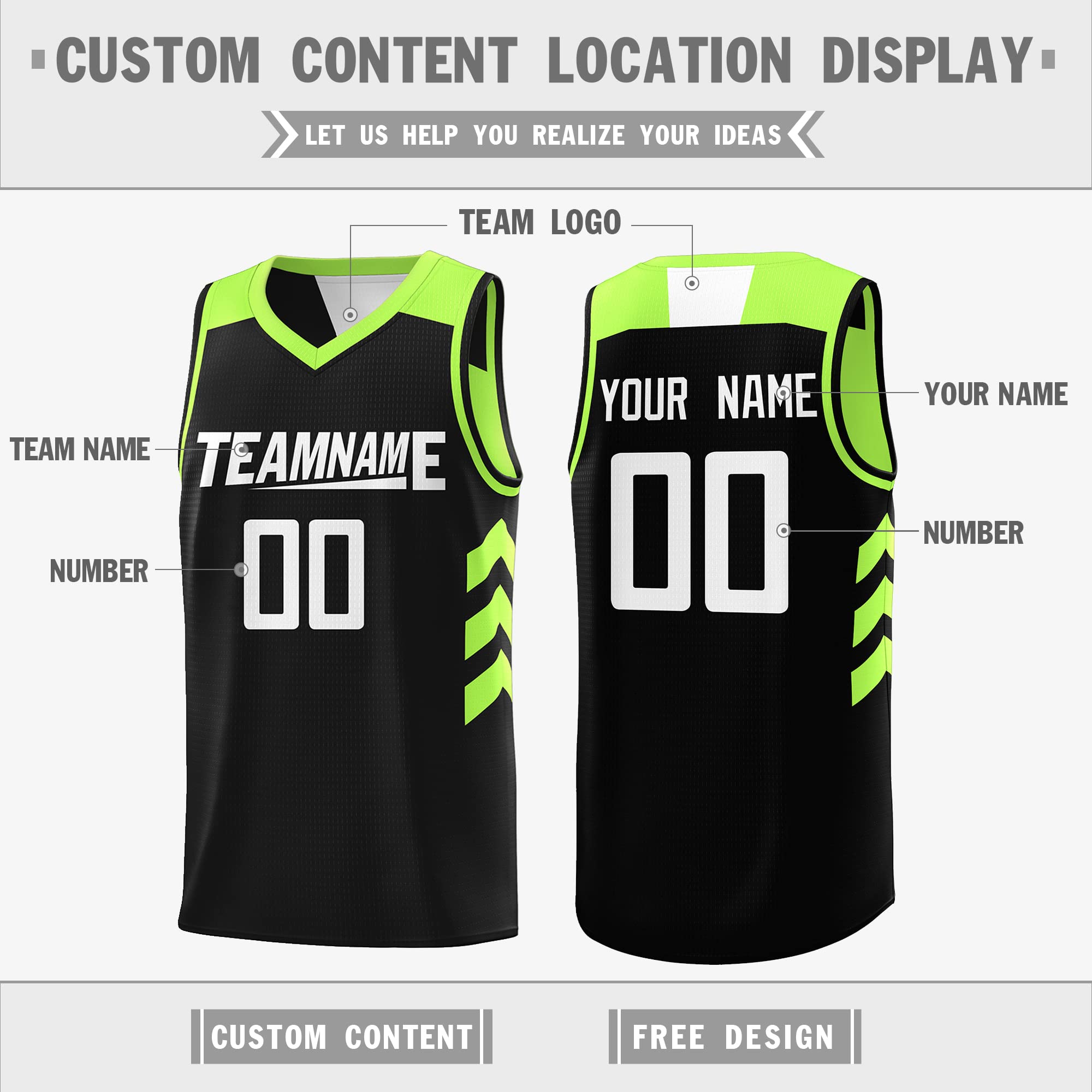 CHAMPRO Men's Standard Zone Reversible Basketball Jersey, Vegas Gold, Black, Adult X-Large