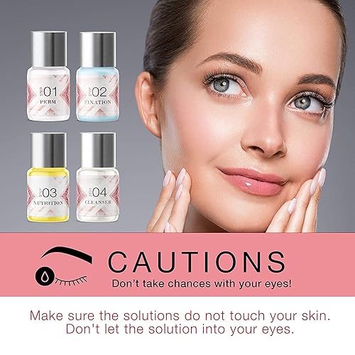 Miniatura 4 de VASSOUL Kit de levantamiento de pestañas kit de permanente de pestañas extensiones de pestañas profesionales rizador de pestañas onda permanente