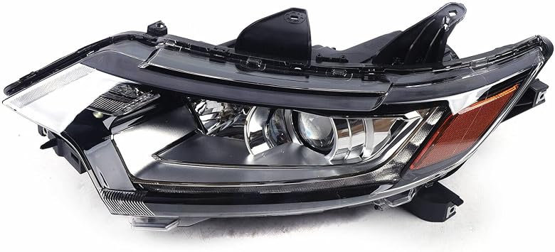 Halogen Front Headlight Assembly For Mitsubishi Outlander 2016 2017 2018 2019 2020 ES/SE/LE/SP NON-GT Models Headlight Headlamp 8301D245 8301C979 8301D246 8301C980 Driver Side