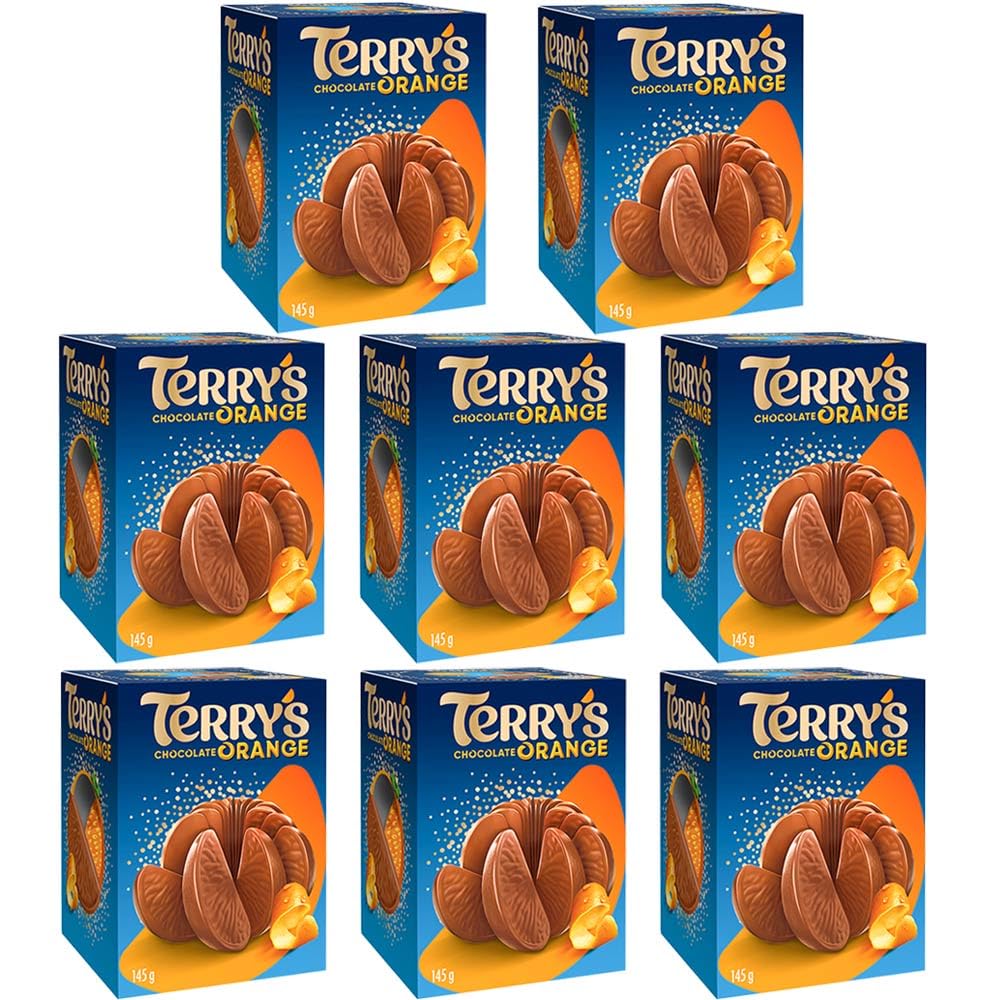 Amazon.co.jp: TERRY'Sテリーズ オレンジチョコレート ミルク 145g×8個