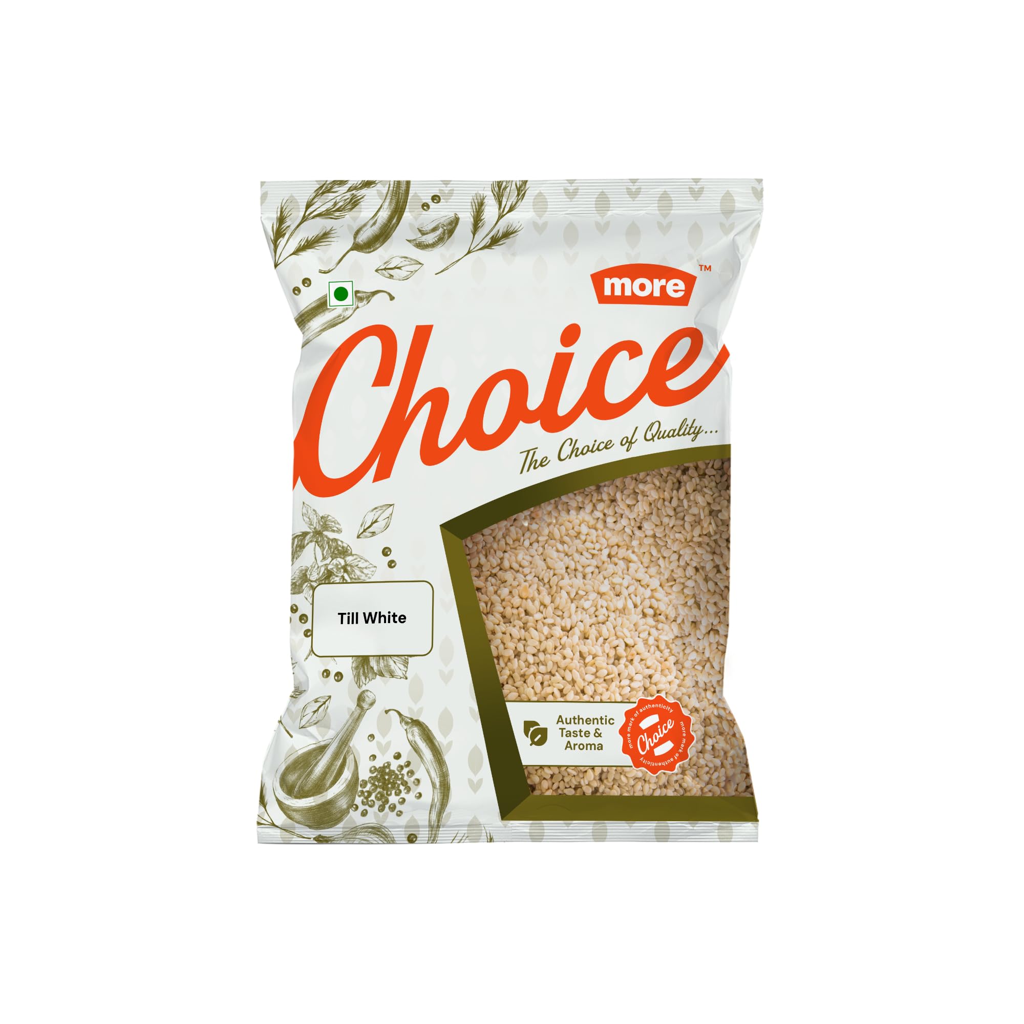 More Choice Till - White, Whole 100gm