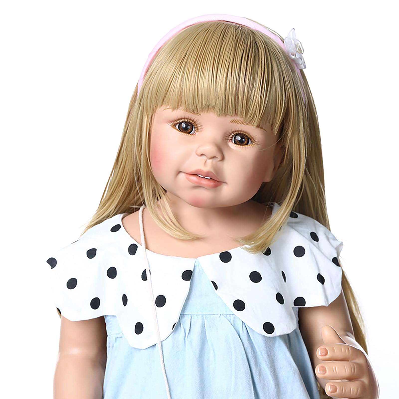 Reborn Doll 70 cm silikon winyl ręcznie robione arcydzieło lalki 70 cm