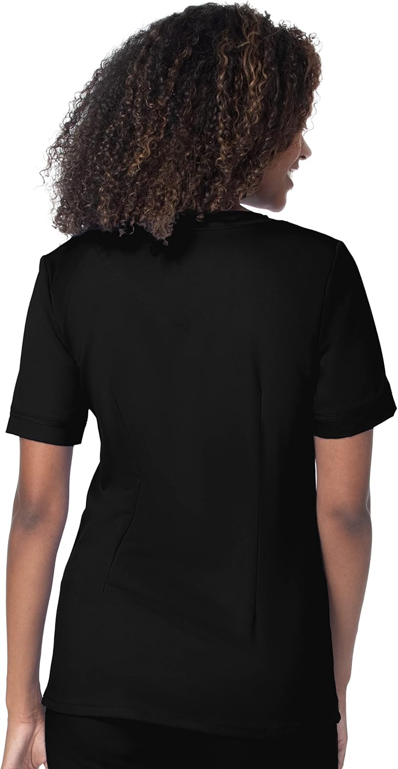 Landau Women's Standard Ultimate Soft Stretch Medical Sweetheart Neck Scrub Top : Clothing, Shoes & Jewelry