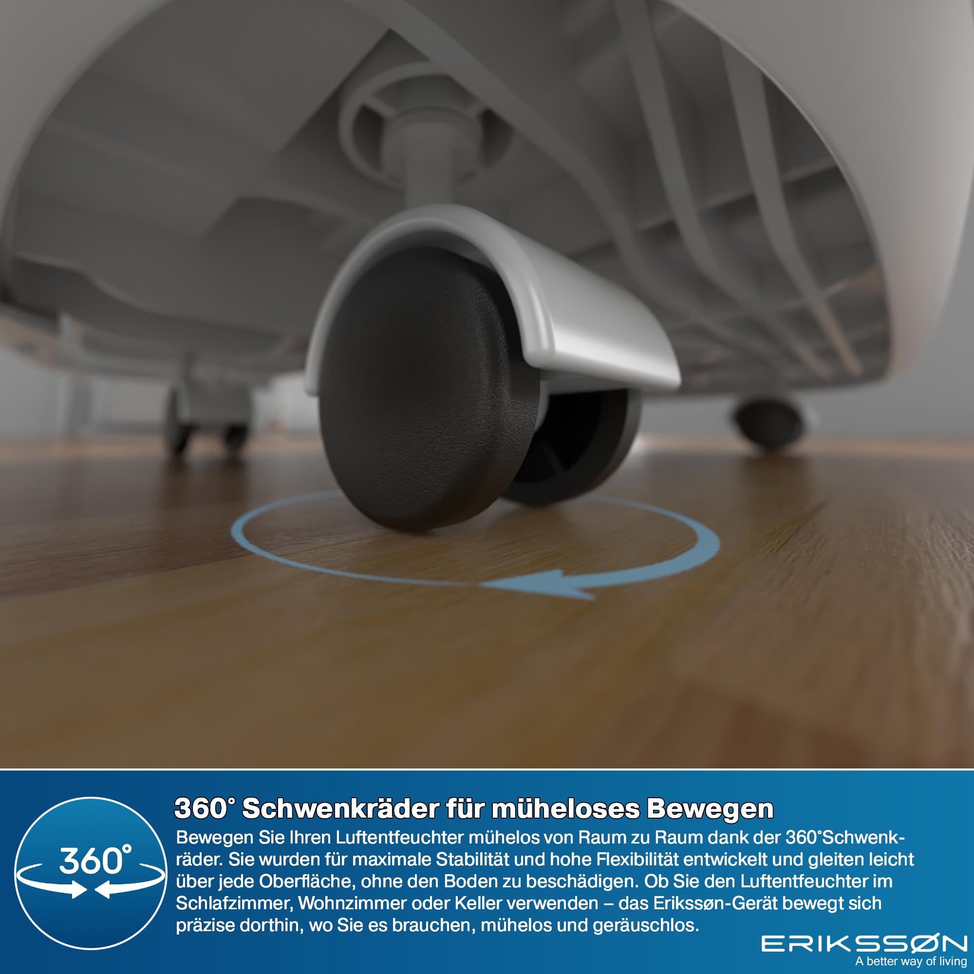 Luftentfeuchter mit LED Display, Timer & Kindersicherung | entfernt 16L Feuchtigkeit je 24h | für Raumgröße ca. 70m² (140m³) | energiesparender Raumentfeuchter mit Feuchtigkeitssensor