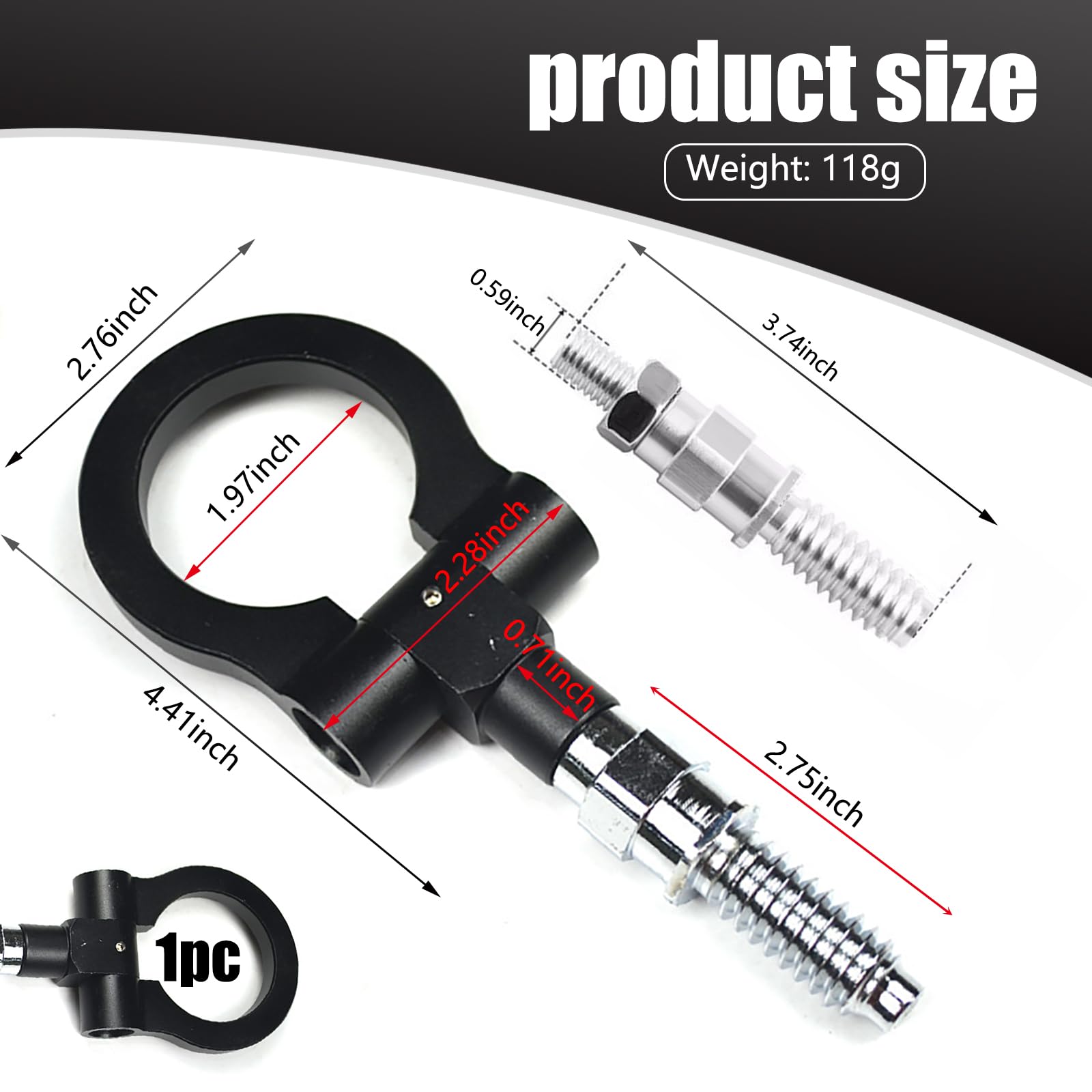 Genuine Volkswagen Tow Hook