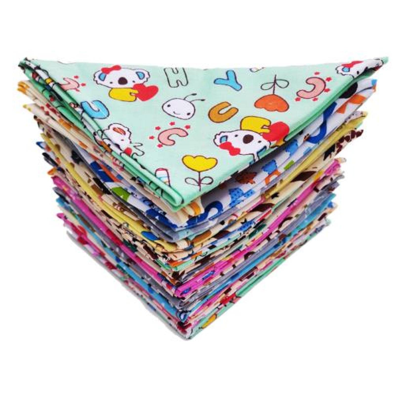 Lot de 50 bandanas pour chiens de petite, moyenne et grande taille réglables