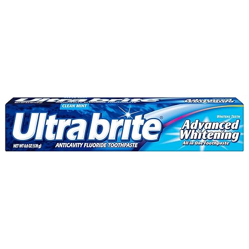 Ultra Brite Advanced Whitening pasta dental, Menta fresca 6 onzas