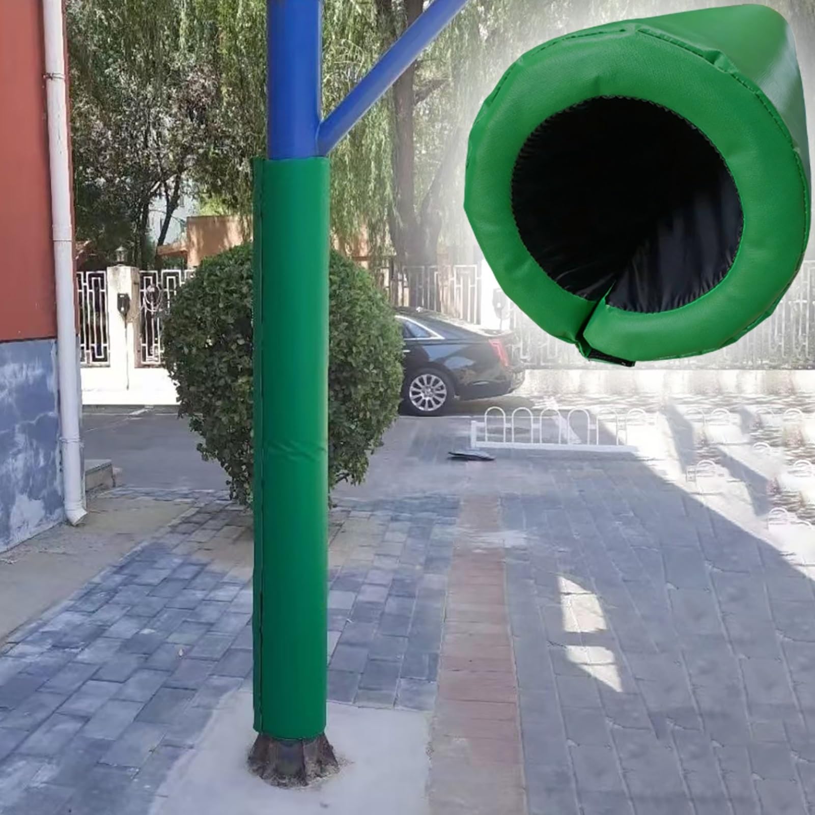 Genérico Acolchado Resistente para Postes de Canasta de Baloncesto: Cubierta Protectora de Espuma para prevenir colisiones, Almohadilla de Seguridad para Jugadores jóvenes y Adultos, Mejora la seguri