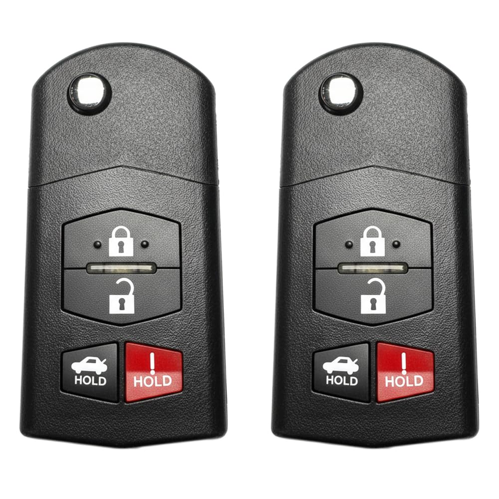 Llave inteligente de coche de 315 MHz con chip BGBX1T478SKE125-01 y 4 botones 8
