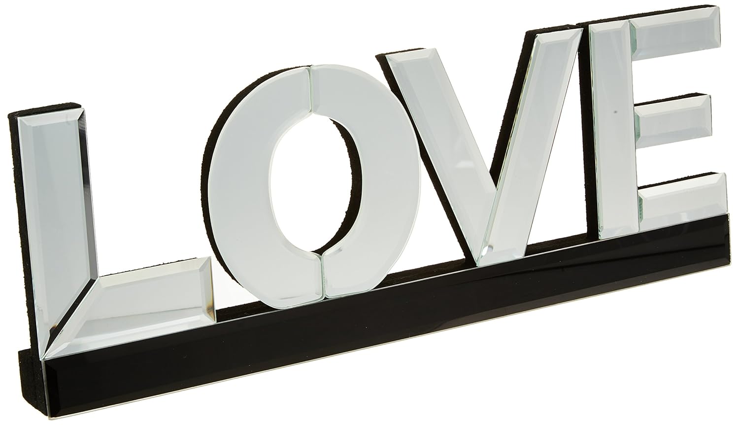 Mirror Word Art "Love" Amazon.in Home & Kitchen