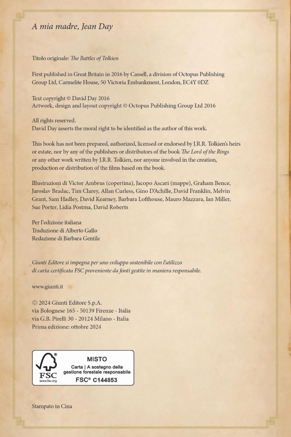 Le battaglie di Tolkien