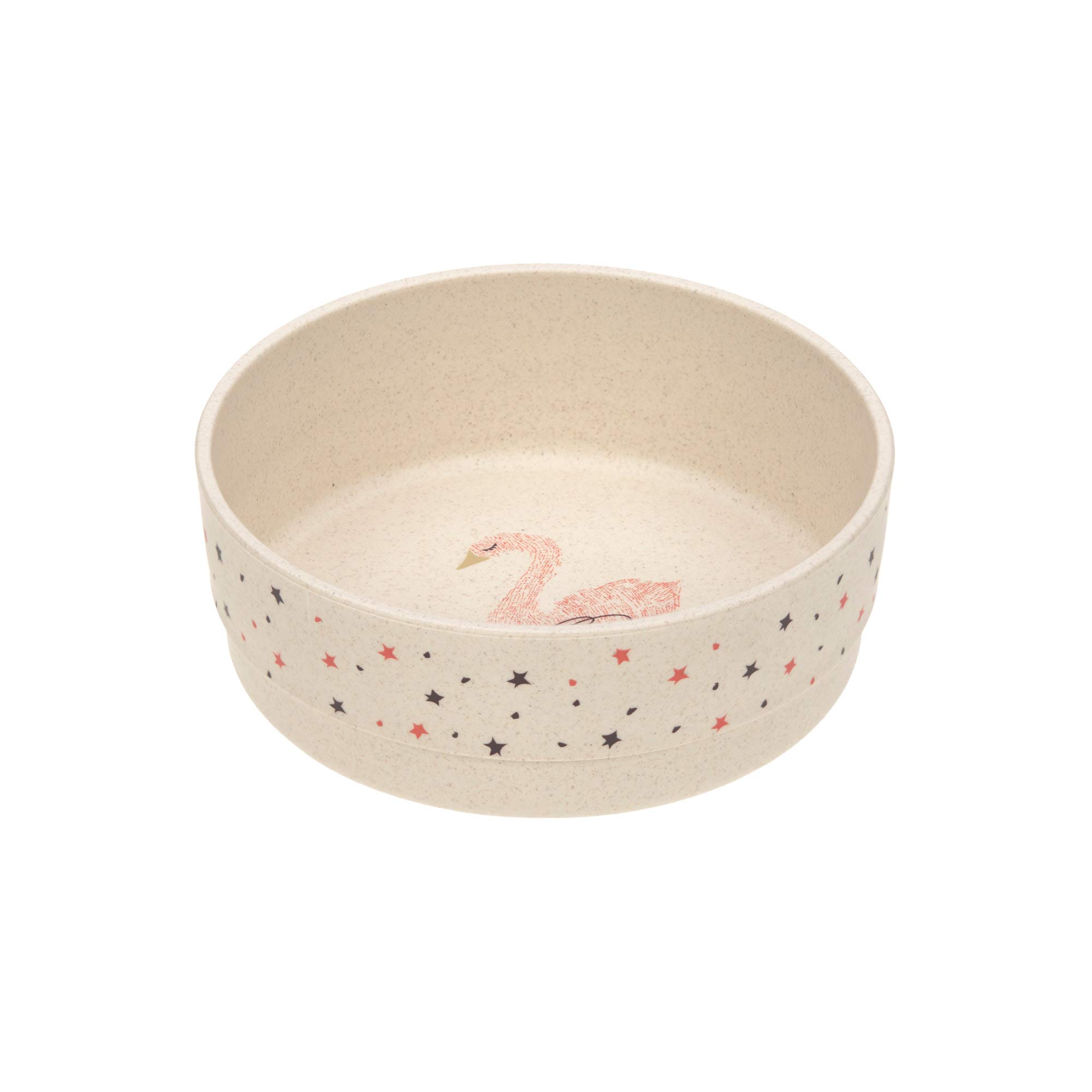LÄSSIG Children's Bowl Without Melamine, BPA for Dishwasher and Microwave/Bowl Little Water Swan, ROA