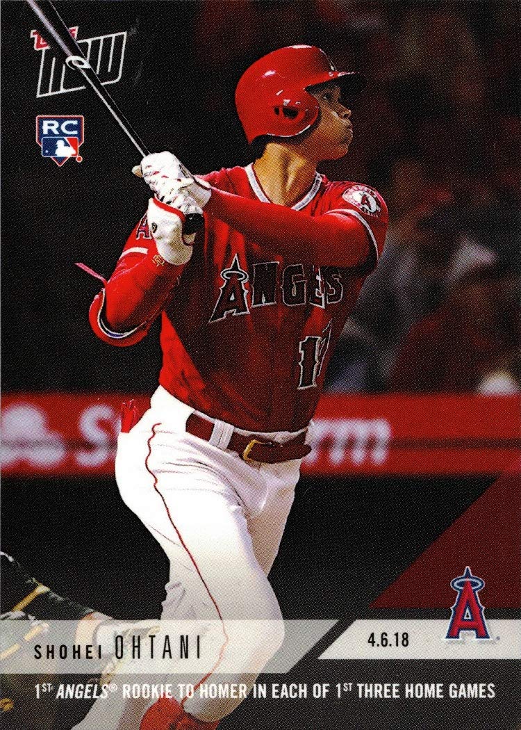 Amazon.com: 2018 Topps Now Baseball #42 Shohei Ohtani Rookie Card