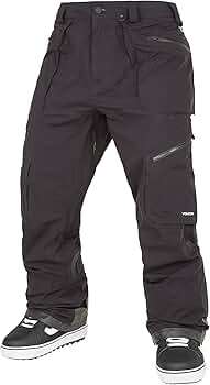 スノーボード VOLCOM STRETCH GORE-TEX PANT Rnge Stretch Gore-Tex Trousers - Black - Men - Volcom UK - 2