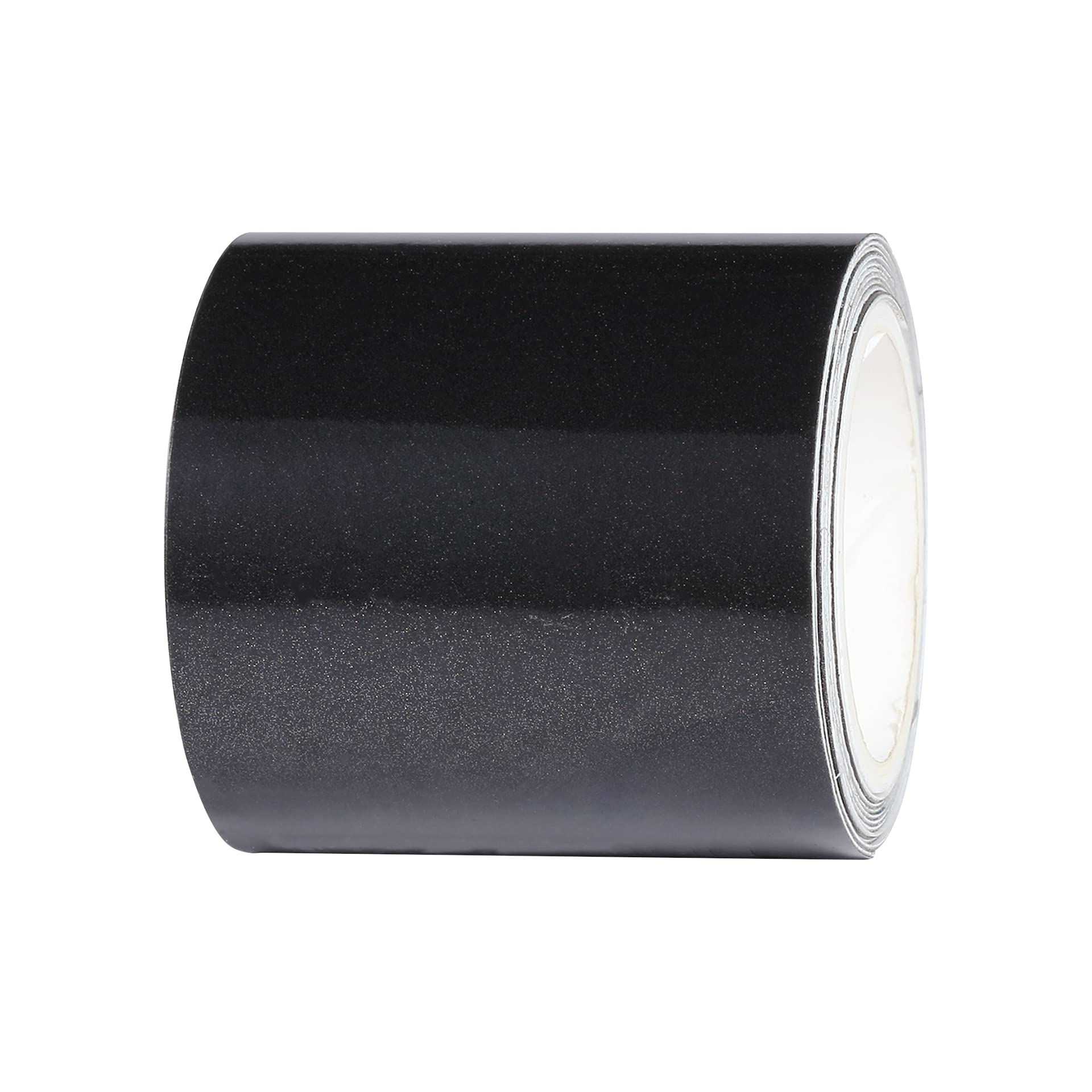 BBB Cycling RollVis Autocollant de Protection pour vélo Unisexe Noir réfléchissant 40 mm de Large 1 m de Long Taille Unique