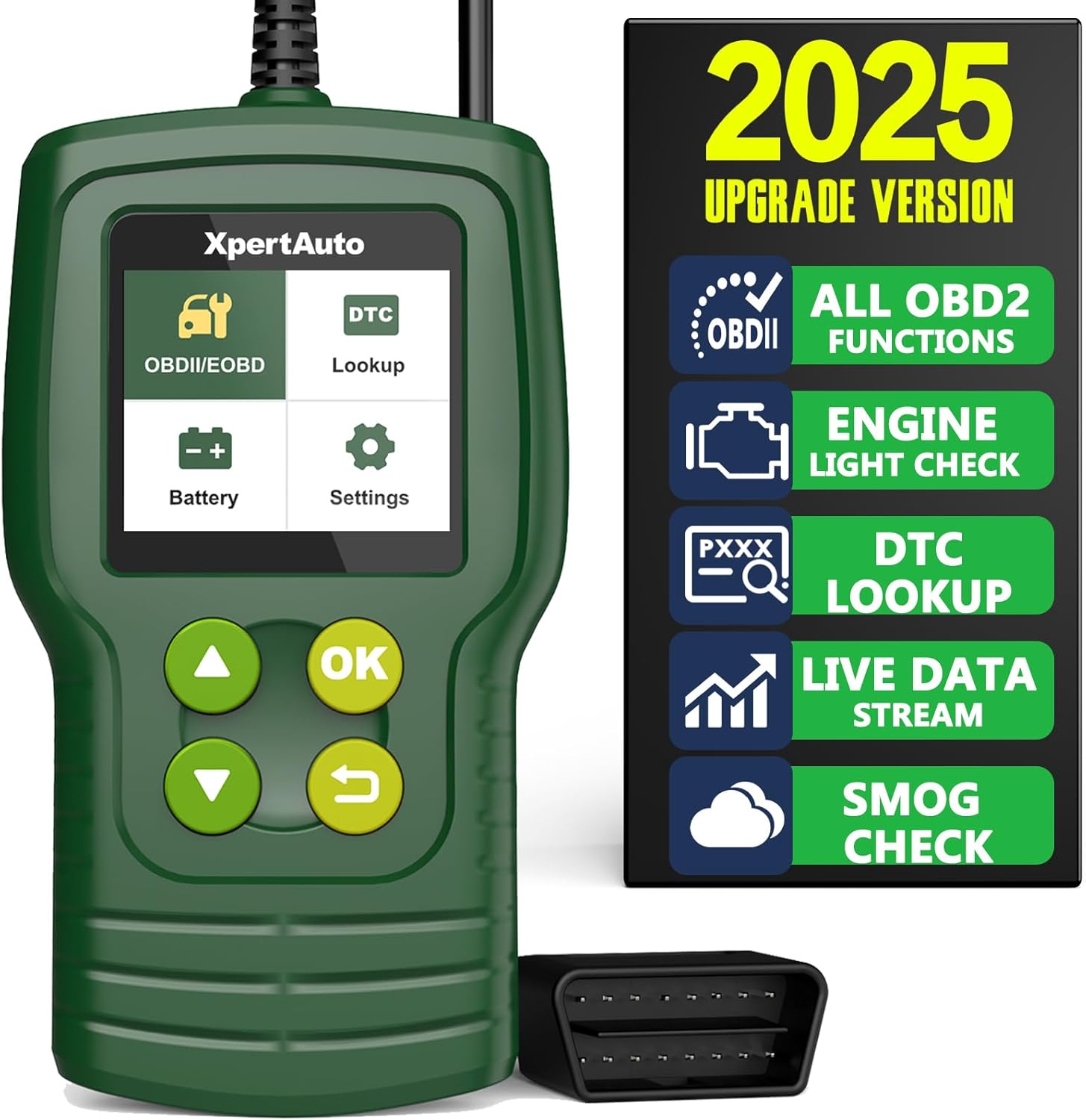 XpertAuto C302 OBD2 Scanner Code Reader for Car Check Engine