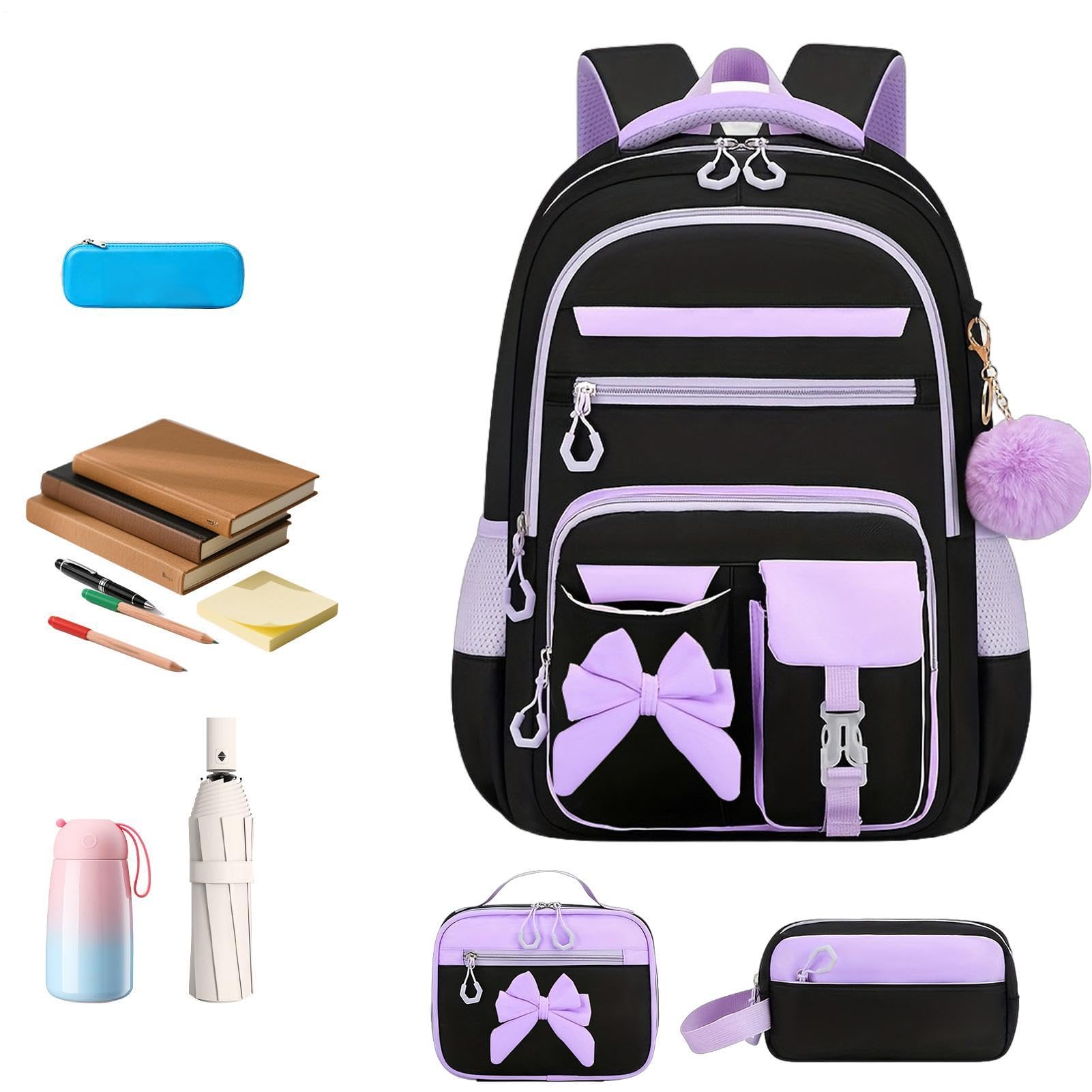 Plecak Dla Dzieci Antykradzieżowy Tornister Z Torbą Śniadaniową I
