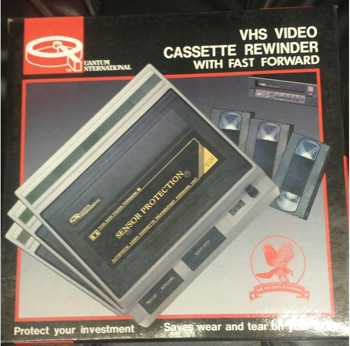 VHS Video Cassette rewinder Two Way with Fast Forward