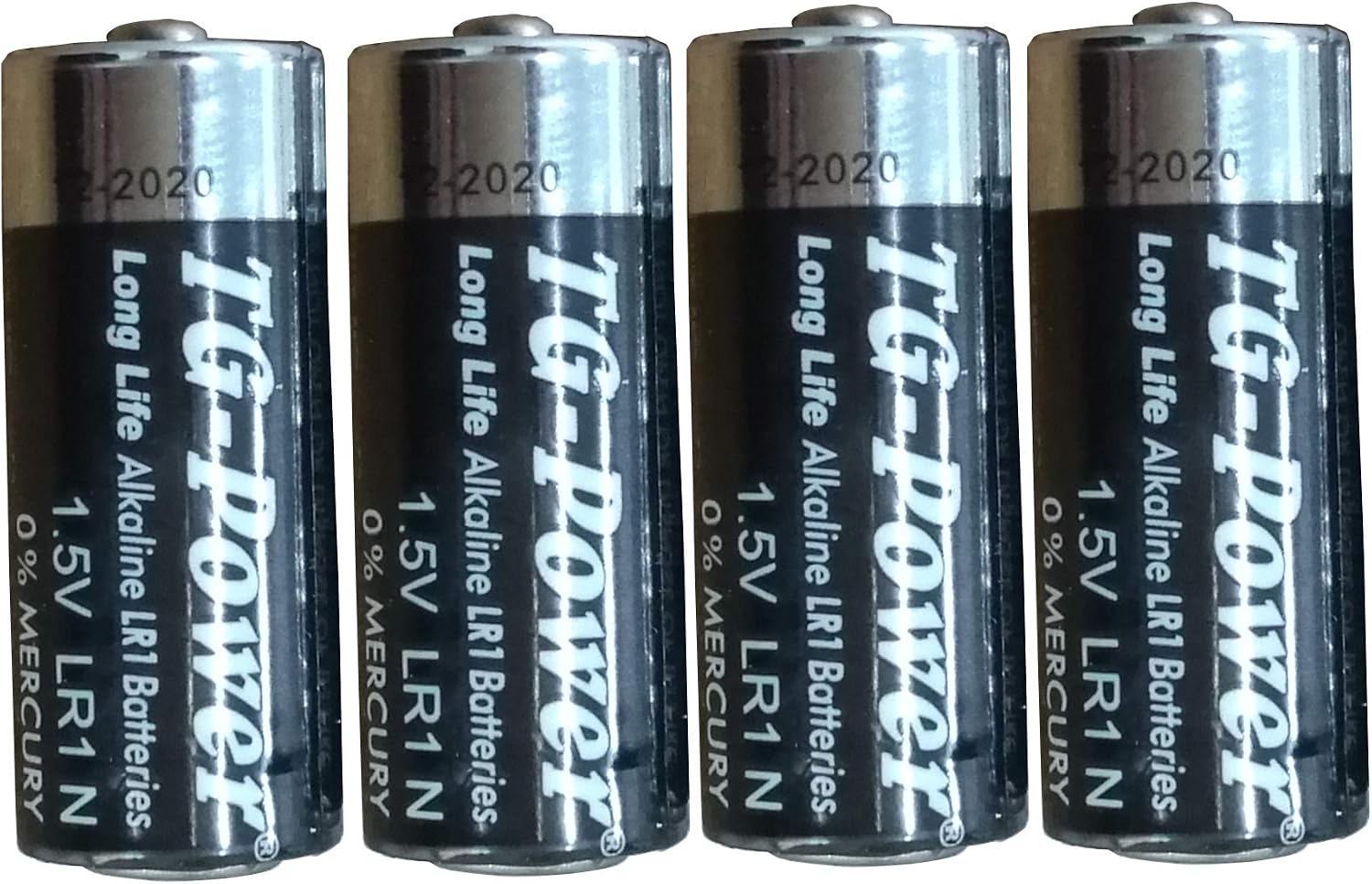 4 Piece E90 LR1 N Size MN9100 1.5 Volt Alkaline Batteries