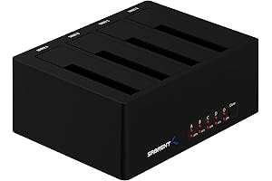 Sabrent Universal Docking Station for 2.5/3.5 inch HDD/SSD with Fan and Individual Power Switches